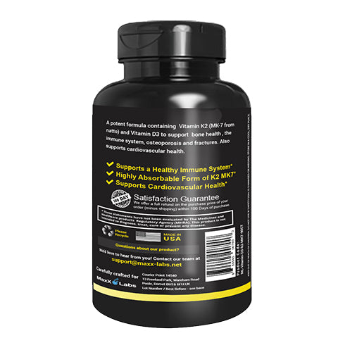Vitamin D3 with Vitamin K2 MK-7
