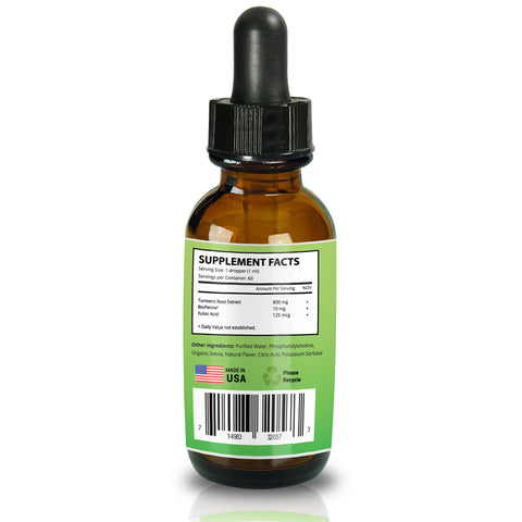 Liposomal Turmeric Extract Liquid with BioPerine